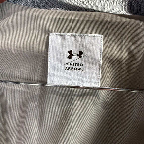 Under Armour x United Arrows Gray Sport Style Jacket Mens M Limited Japan Collab - Picture 7 of 10